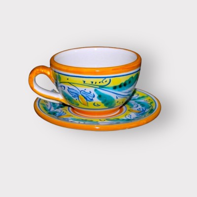 Tazza da colazione in ceramica di Caltagirone