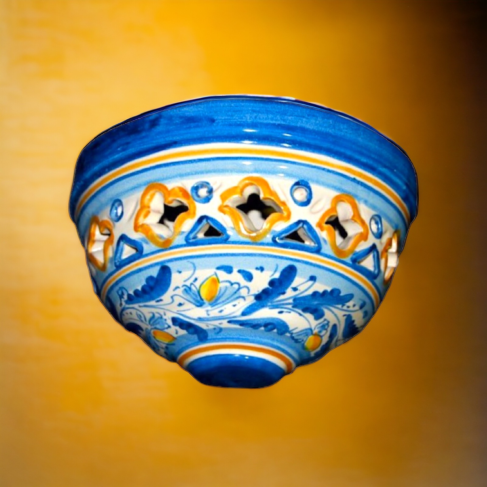 Gerla d.21 in ceramica di Caltagirone